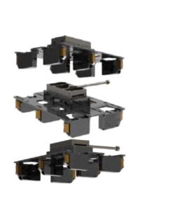 Cloud Aviation Technology (Suzhou) Co., Ltd. F1200/F1800 Six-Shot Multi-Functional Launcher (Bottom Automatic Locking / 6-Magazine / SBUS + PWM Dual Control)